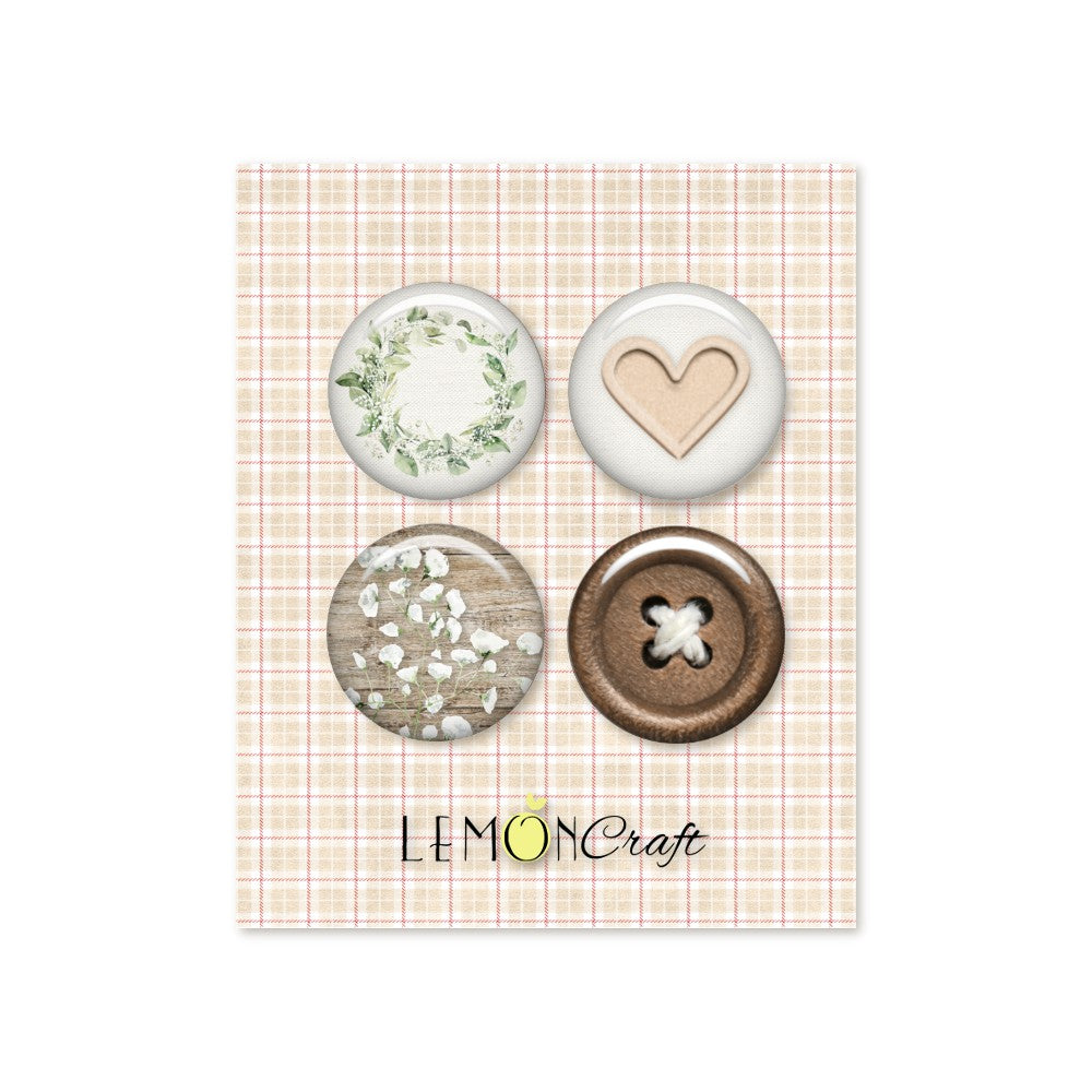 Lemon Craft - Tomorrow Buttons/Badge TOMOR04