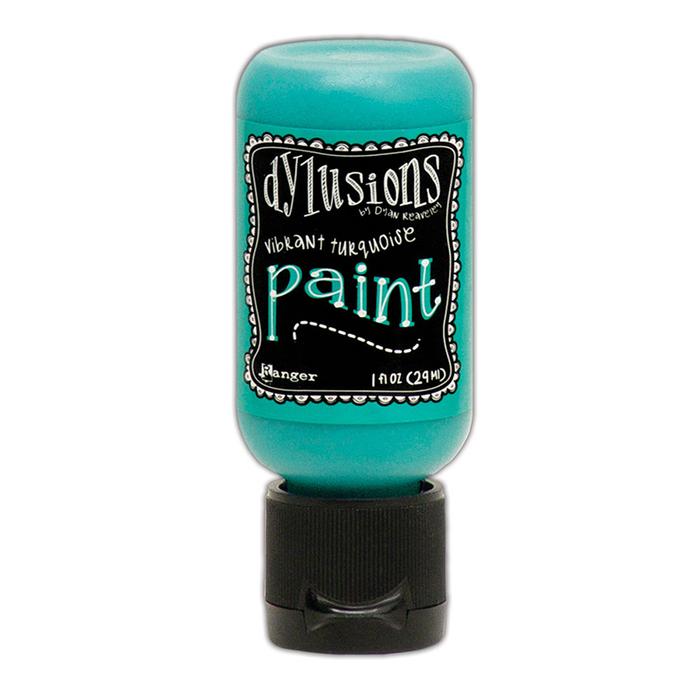 Dylusions Paints 29ml Vibrant Turquoise