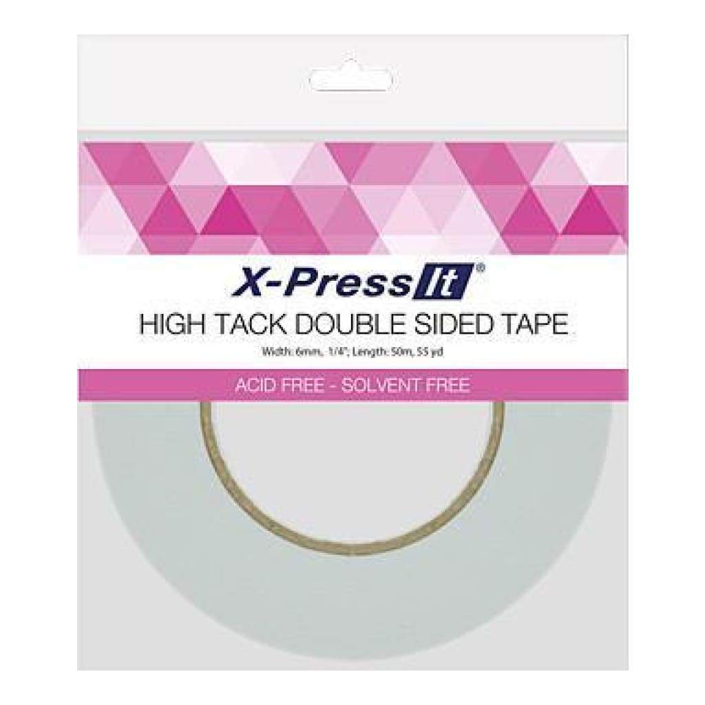 X-PRESS IT HIGH TACK DOUBLE SIDED TAPE 6MM