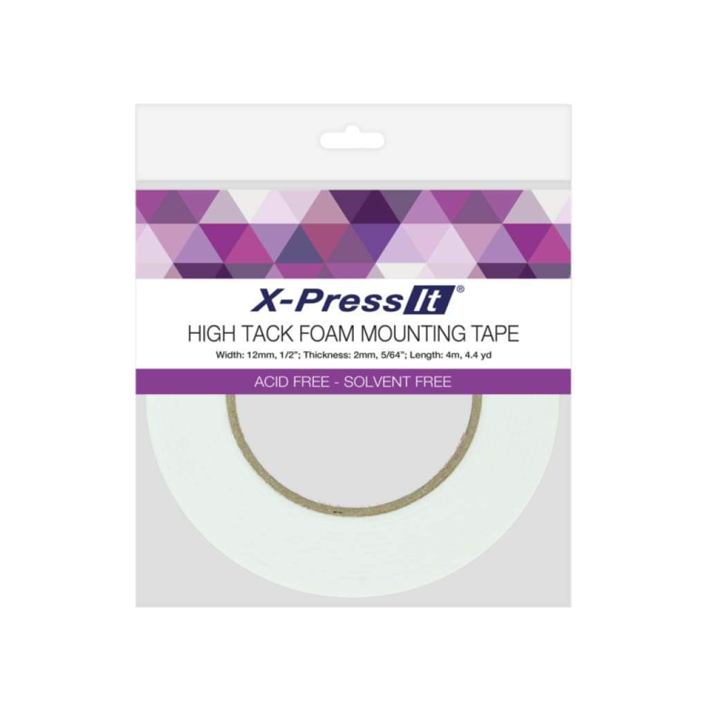 X-PRESS IT  High Tack Foam Mounting Tape 12mm